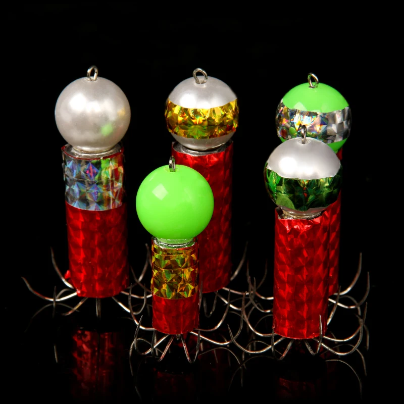 LETOYO-cinta láser impermeable, cebo Artificial DIY para plantilla de Metal, señuelo de calamar, señuelos duros, equipo de pesca, accesorios de pesca de mar - imagen 4