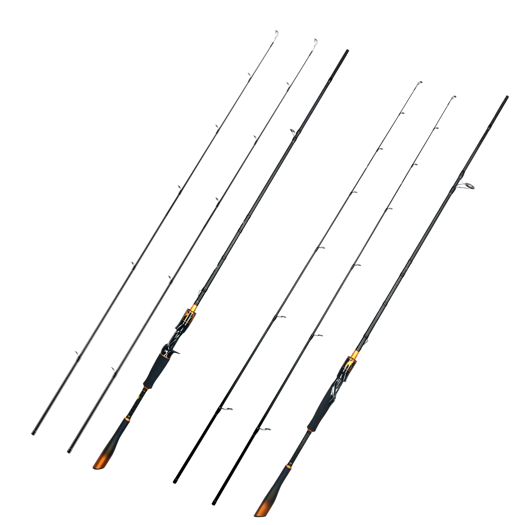 Caña Baitcasting Biutifu Carbono T1000 – 2 secciones 1,8-2,7m para Lucio - imagen 3