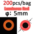 200pcs 5mm Red