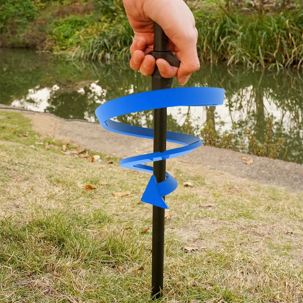 Caña telescópica de aluminio Hirisi para pesca de carpa con soporte - imagen 3