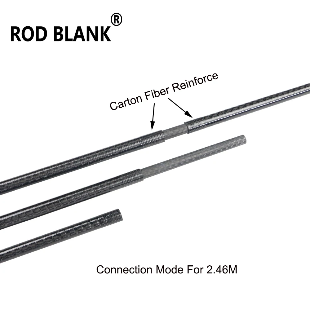 Blank Caña Carbono para Lanzamiento – Pesca de Señuelo - imagen 3