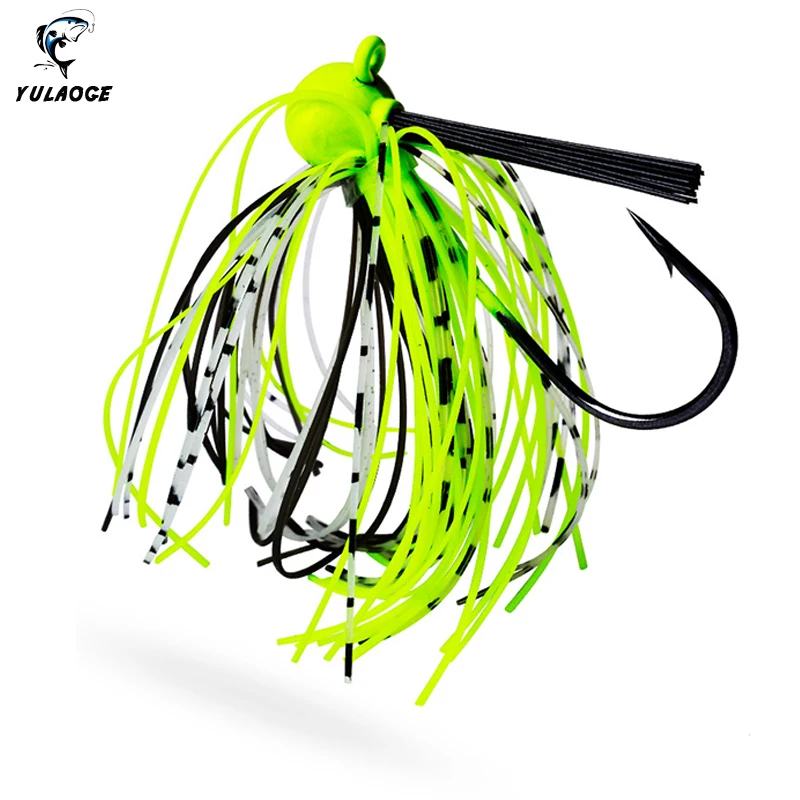 Buzzbait con falda para lubina – Señuelo artificial anzuelo afilado - imagen 4