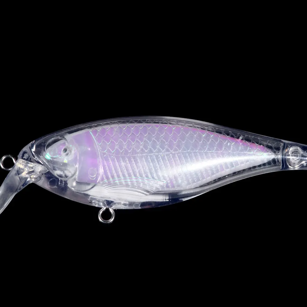 Señuelos Minnow sin pintar 9 cm – Crankbait para lubina y lucio - imagen 4