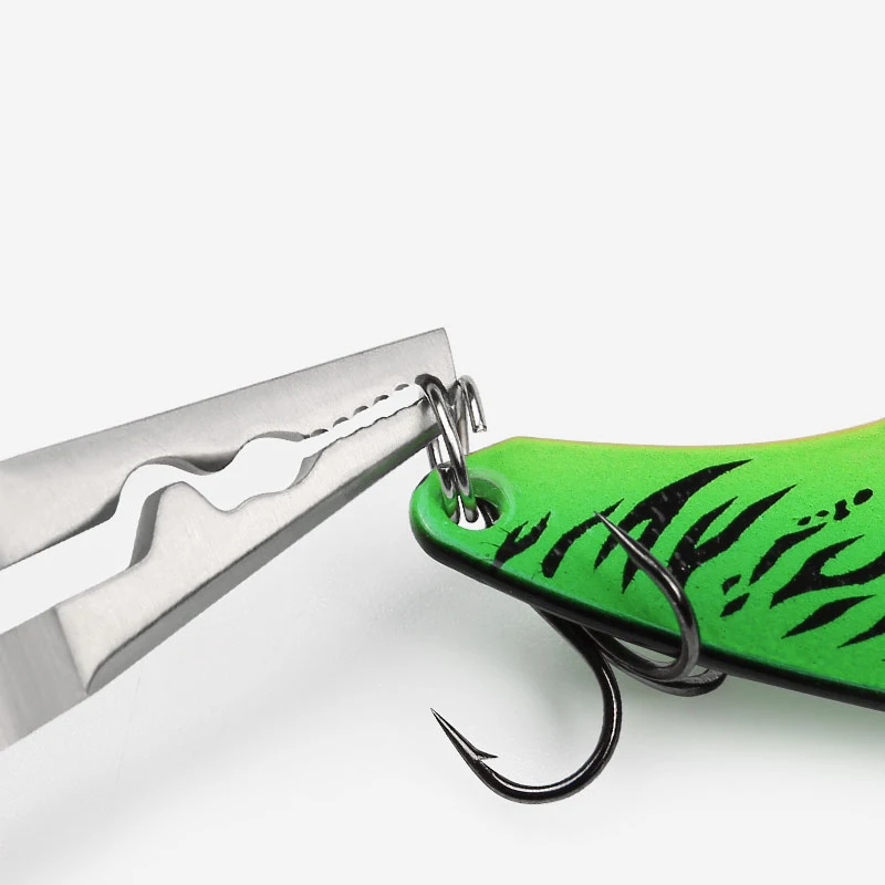 LINNHUE-Alicates de pesca multifuncionales y plegables, tijeras de acero inoxidable, cortador de línea, gancho para quitar, herramientas de pesca - imagen 2