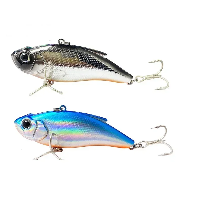 75mm 14,5g vibración sin labios Crankbaits pesca marea agua salada Trolling cebo duro Artificial hundimiento Señuelos de Pesca Vib señuelo - imagen 5