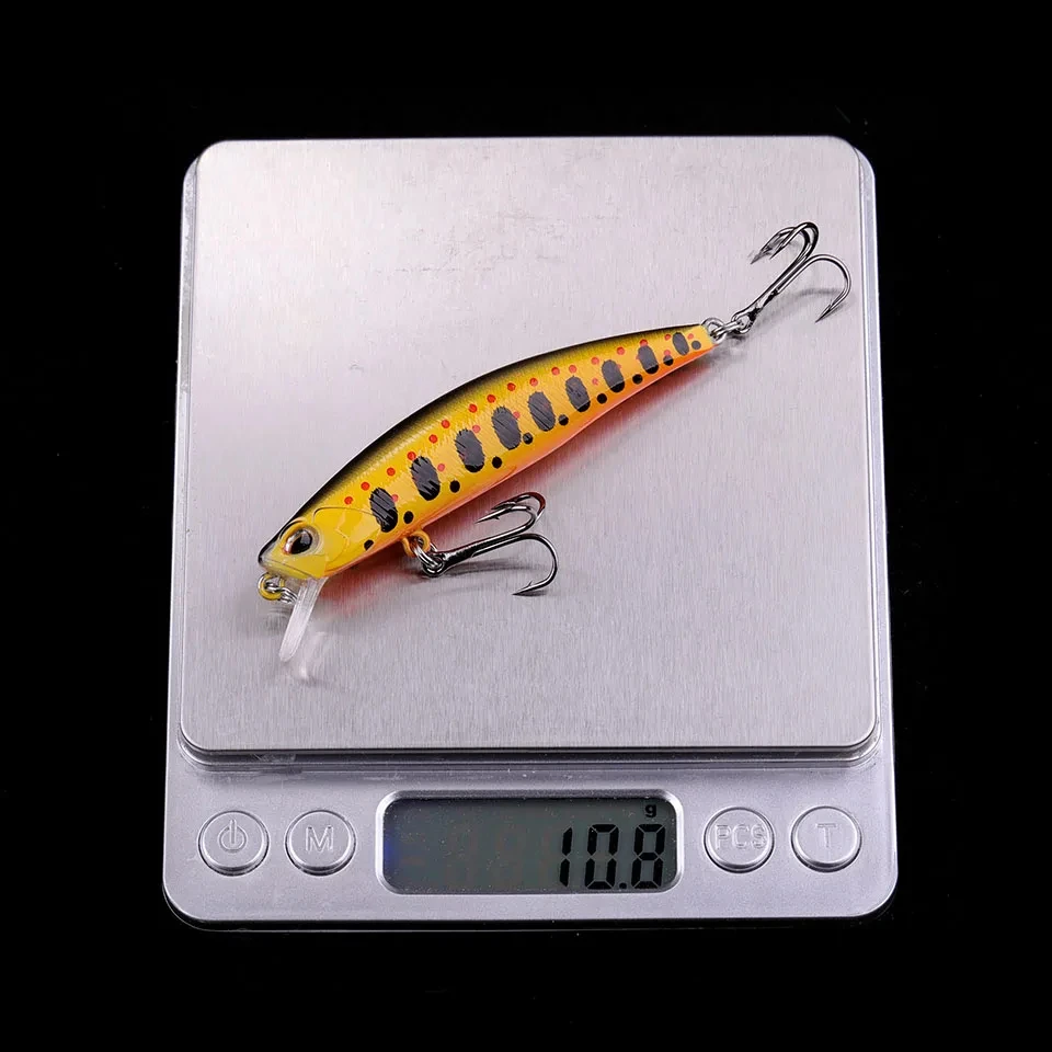 WALK FISH-señuelo de pececillo hundido, cebo Artificial de fundición larga, peso fijo, Wobbler, pesca de trucha, lubina, Isca, 1 piezas, 80mm, 10,8g - imagen 3