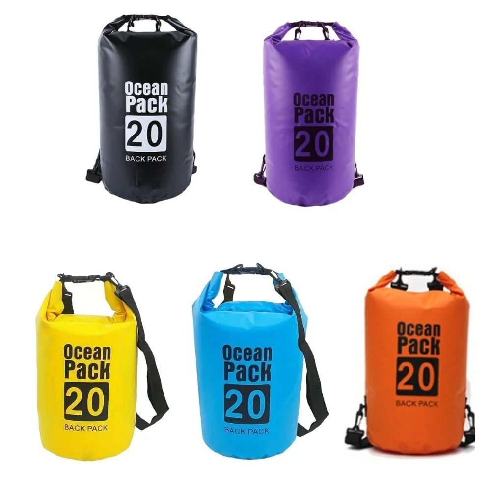 Bolsa impermeable con correas para hombros pesca playa senderismo - imagen 4