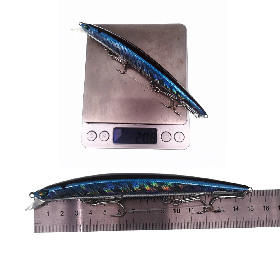 Wobblers Super calidad 8 colores 145mm 19g cebo duro Minnow Shad Crankbait señuelo de pesca lubina aparejos de agua dulce salada - imagen 2