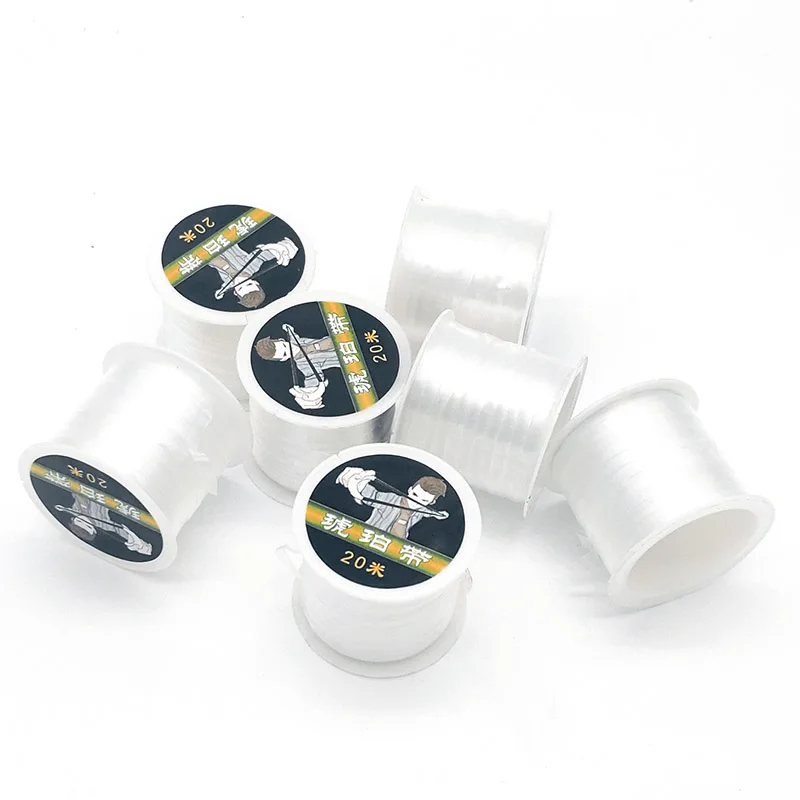 Banda de cuerda elástica atada con tirachinas, cinta ámbar para tiro al aire libre, catapulta, cinta ámbar, 6 uds. - imagen 5