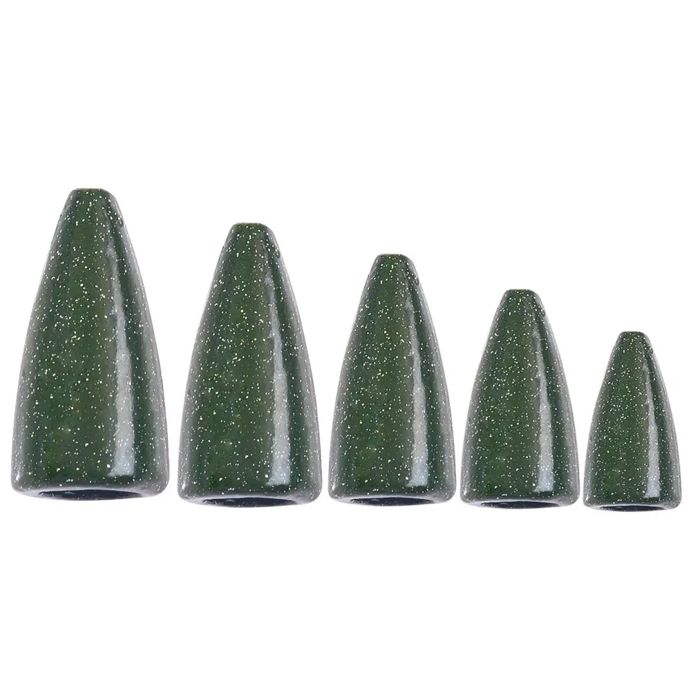 3,5g 5g 7g 10g 14g peso de pesca plomo Kit bala pesca plomo gusanos pesas plomo para pesca de lubina, aparejos de Texas - imagen 2