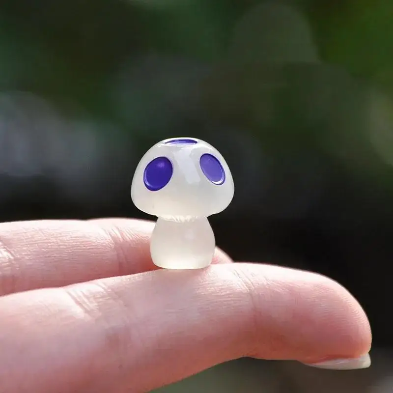 Hongos luminosos de musgo para jardín de hadas en miniatura - imagen 3