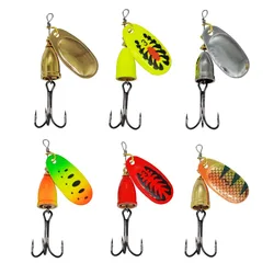 Spinner cebo campana cobre 8g para lubina y black bass