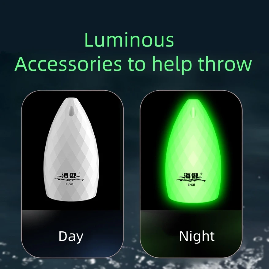 Herramienta de pesca innovadora, liberación Global, nuevo dispositivo electrónico de distancia de fundición de cebo con luz nocturna, imprescindible para una larga distancia - imagen 3