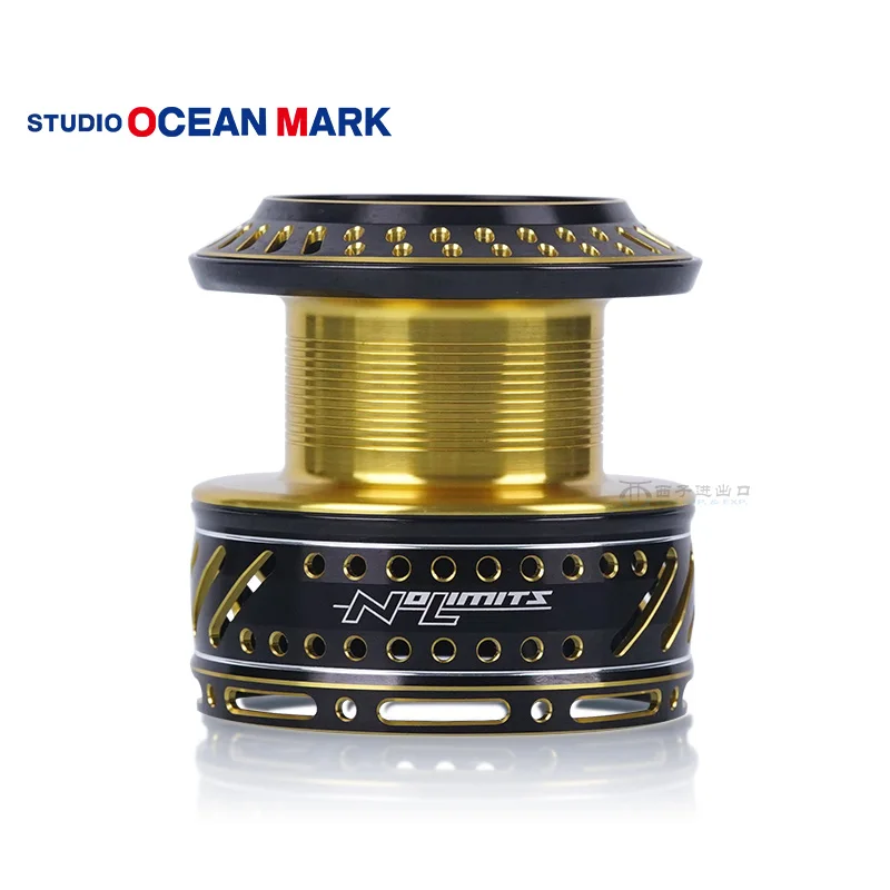 Carrete OCEAN MARK Premium 20SW 6000S-BG para Shimano STELLA/TWIN POWER SW 9kg de arrastre carrete de juego grande de agua salada de alto rendimiento