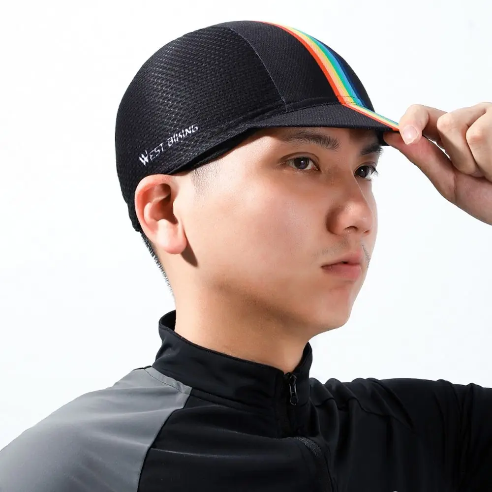 Gorros deportivos ligeros de secado rápido, gorros de calavera para bicicleta de carretera, gorros para bicicleta de montaña, gorros para ciclismo, forro para casco, gorra con protección solar - imagen 2