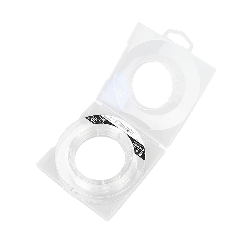 LEADER EX-línea de pesca de fluorocarbono, Conductor delantero, 30m, 50m - imagen 5