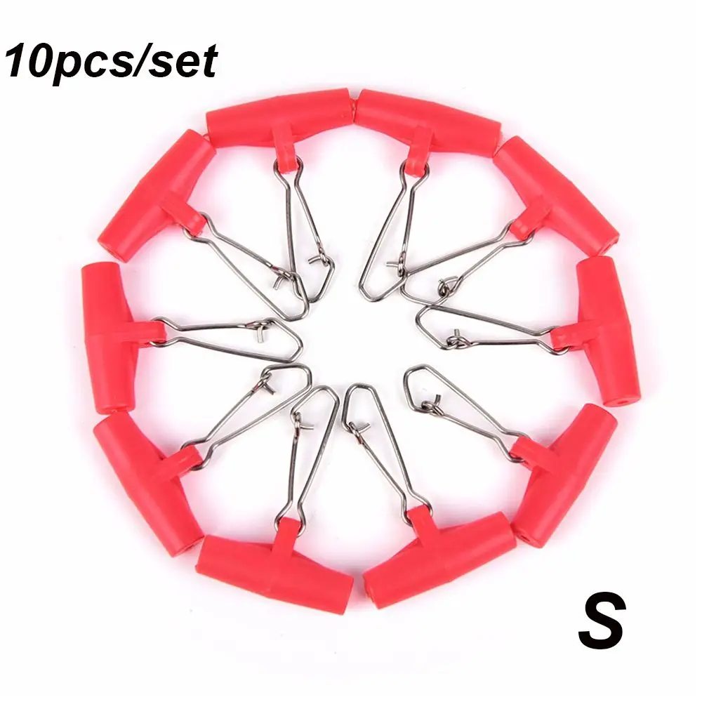 10pcs Red - S
