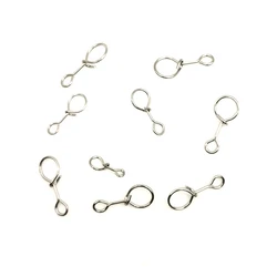 Conectores giratorios pesca 5-13cm – Anillo conexión rápida para mosca