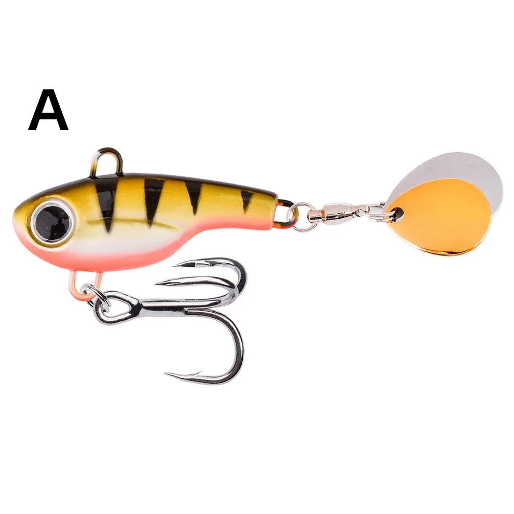 Wobbler Metal VIB con lentejuelas - Señuelo trolling 5-20g - imagen 4