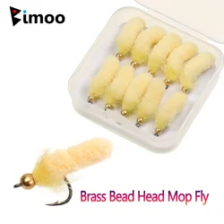 Bimoo Cabeza de ninfa en latón – Trucha y grayling