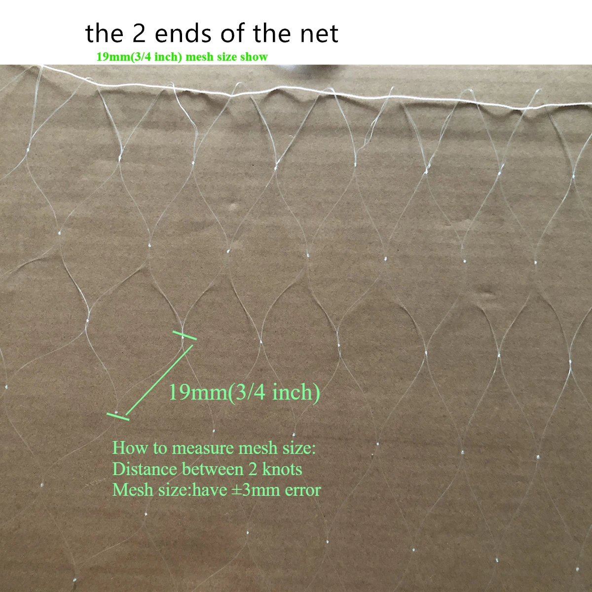 Red de Pesca semiacabada de 0,28mm, monofilamento azul, red de nailon, Rede Pesca, accesorios de red de pescado de tres o una sola capa - imagen 4