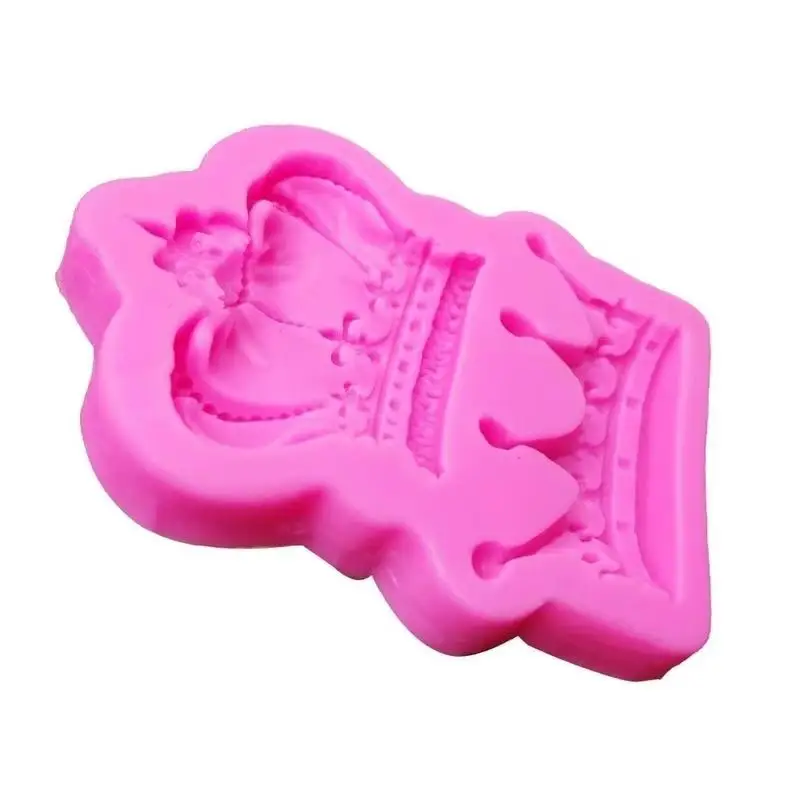 Molde silicona 3D coronas princesa y reina – fondant y resina - imagen 2