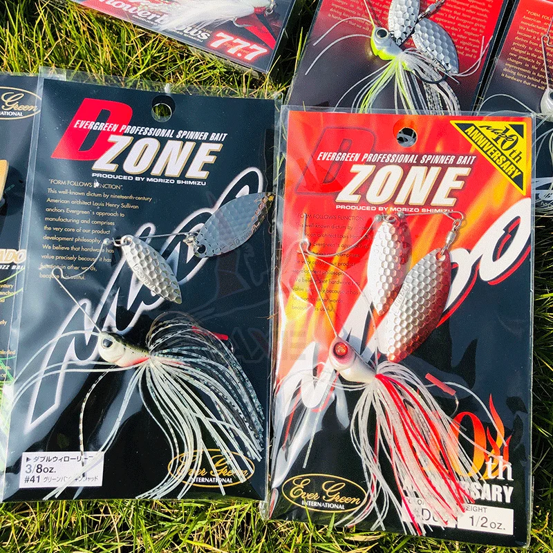 Lentejuelas compuestas Evergreen DZONE importadas de Japón, 10,5 g, EG SPINNER BAIT, natación completa - imagen 4