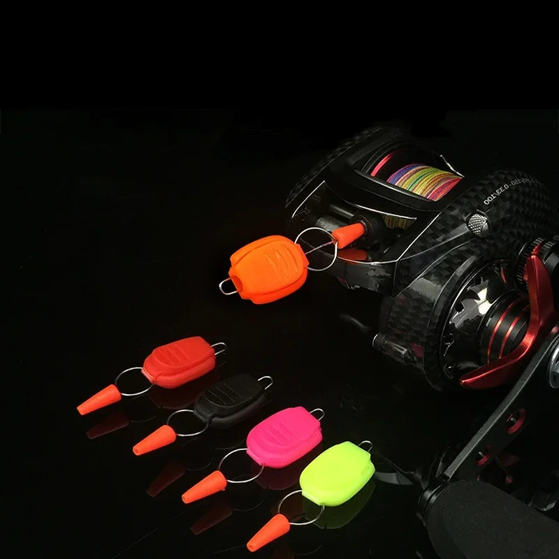 2 unids/lote carrete de Baitcasting soporte de línea de pesca hebilla para tambor carretes de pesca fundidos aparejos de pesca accesorios equipo - imagen 4