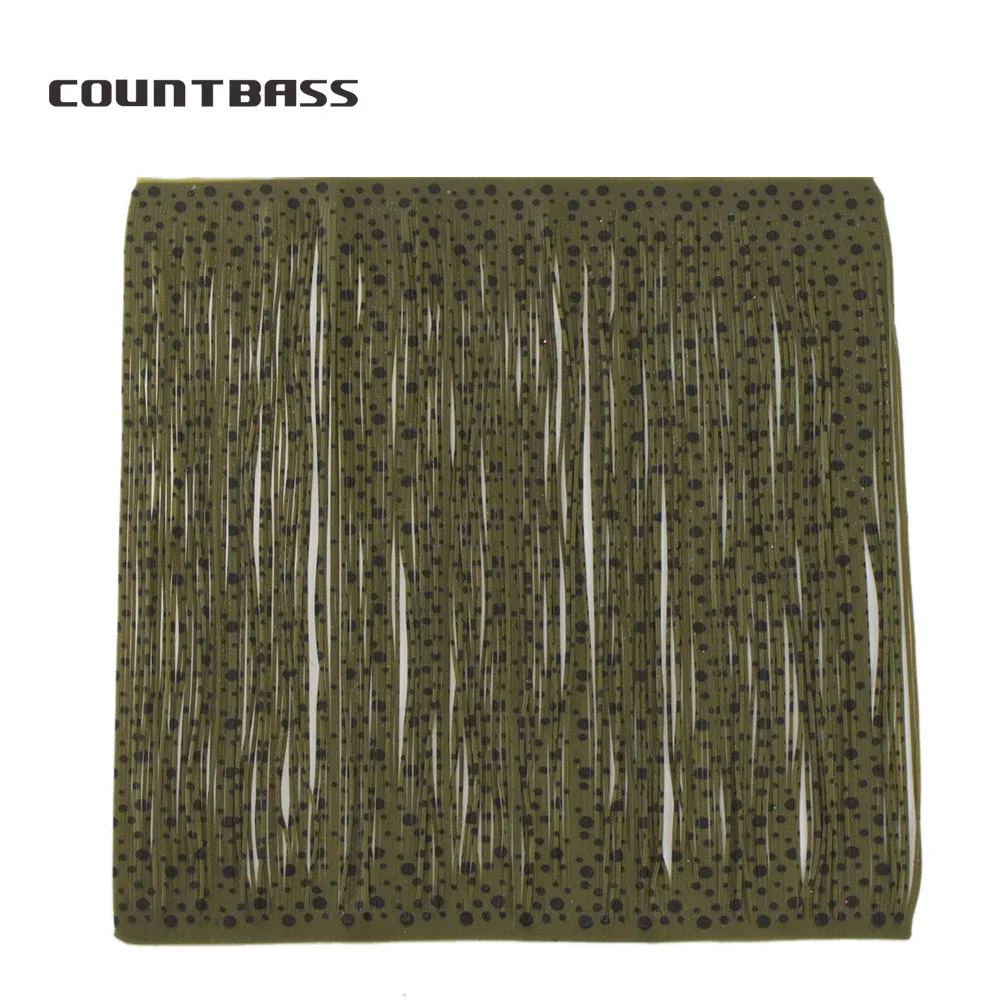 Faldas de silicona Countbass para Spinnerbait artesanal