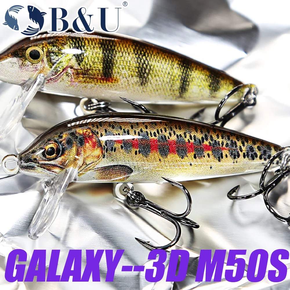 Wobblers hundidores B & U para lubina y perca – Jerkbait efectivo - imagen 5