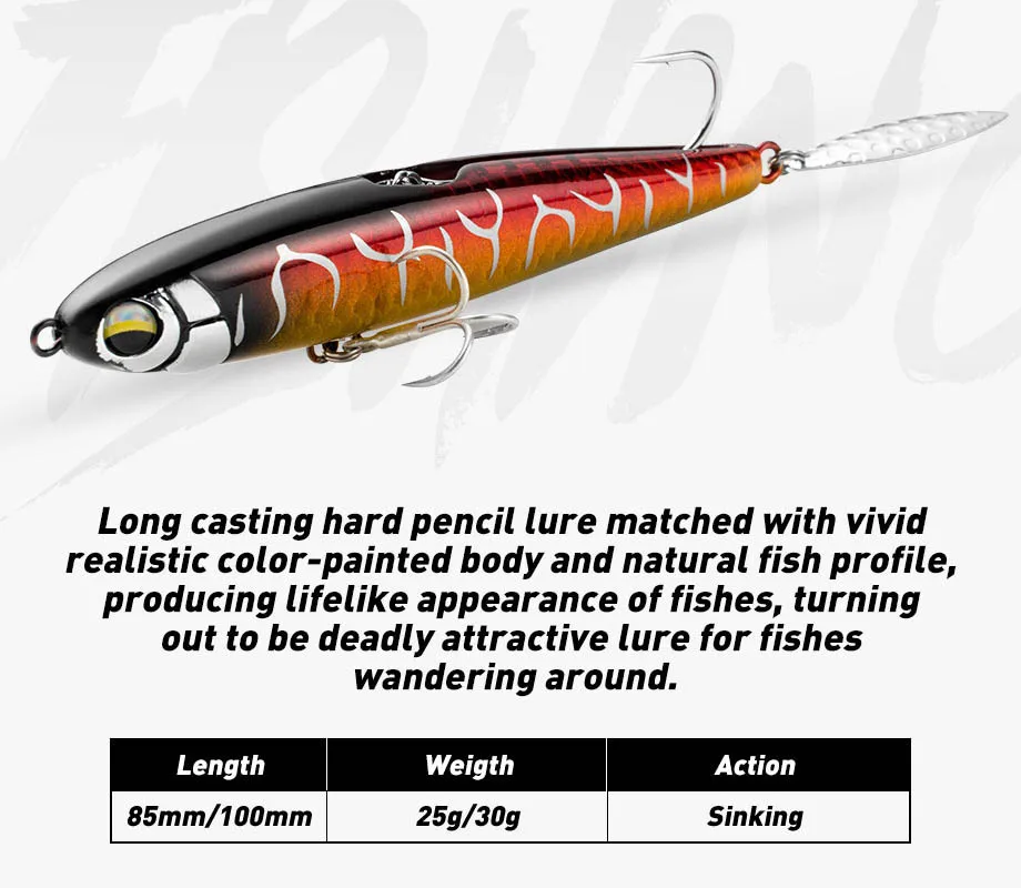 Stickbait Hundido Testar – Señuelo Artifici al de Lubina para Spinning - imagen 2
