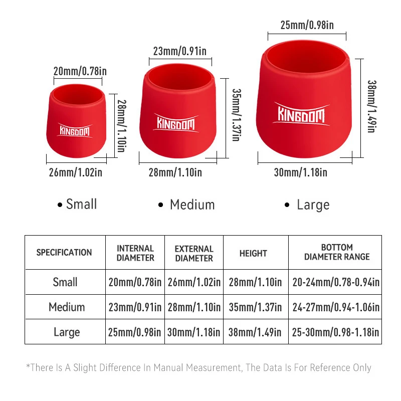 Kingdom-funda protectora con mango de caña de pescar, Protector inferior, tapón de varilla de silicona ajustado, accesorios para aparejos de pesca, herramienta protectora - imagen 2