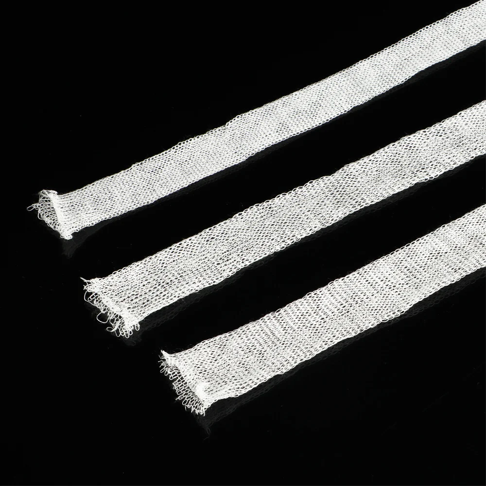 Alimentador de pesca de carpa portátil, aparejo de recarga de señuelos, bolsas de envoltura de cebo, accesorios de pesca de malla PVA Soluble, 5M/20M - imagen 2