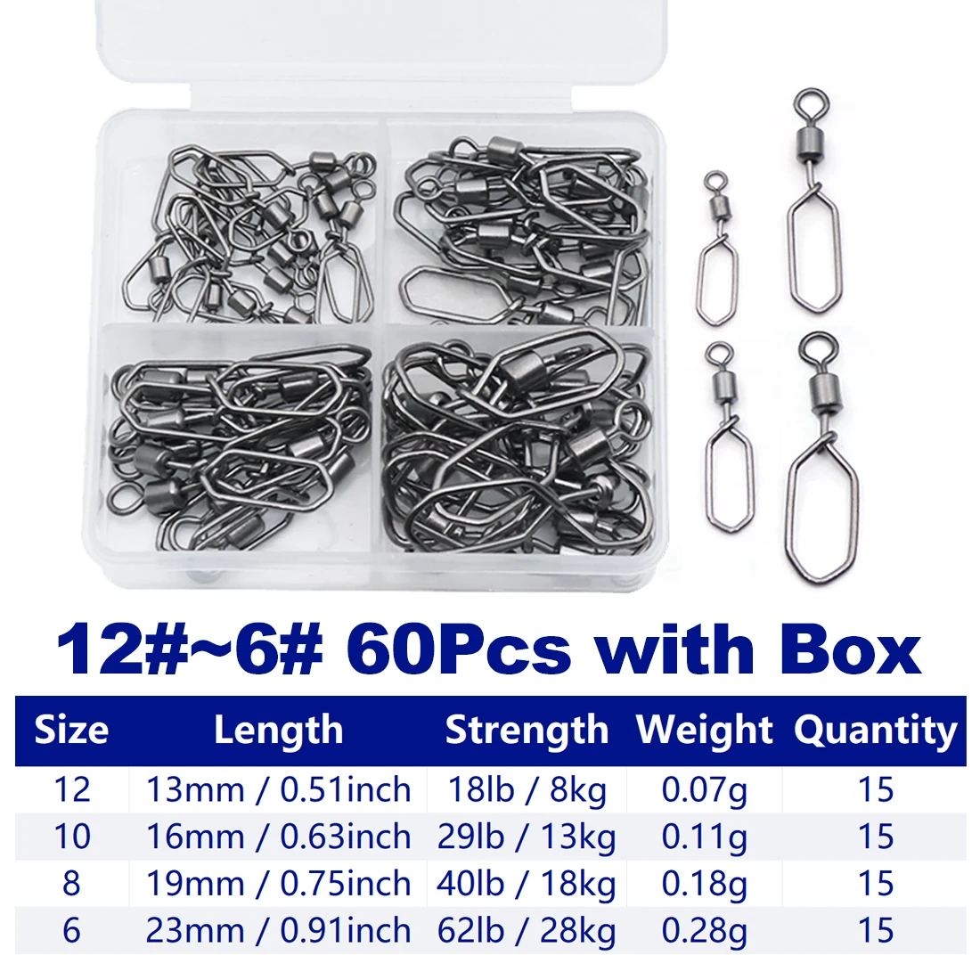 60Pcs Small Size Set