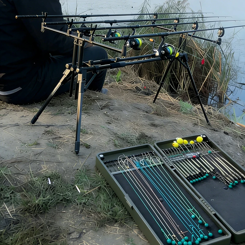 Caja organizadora para carpa con balanza Ronnie – Almacenamiento de aparejos - imagen 5