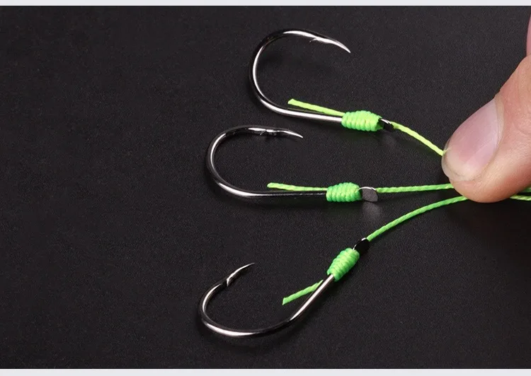 Anzuelo de Pesca de carpa, 1 piezas, anzuelo de Pesca, Caja, Anzuelos, accesorios, aparejos de plata - imagen 4