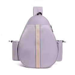 Bolso de hombro multifuncional para raqueta de tenis, correa ajustable, impermeable, bolsa de Paddle de Pickleball, poliéster de gran capacidad