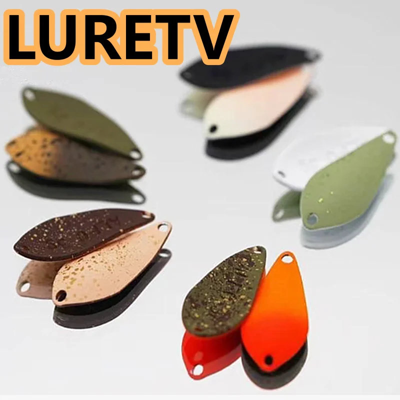 8011 3cm2.5g1PCS LURETV Japón Valkein mismo estilo hielo falso brillante trucha arcoíris Makou Creek cebo - imagen 2
