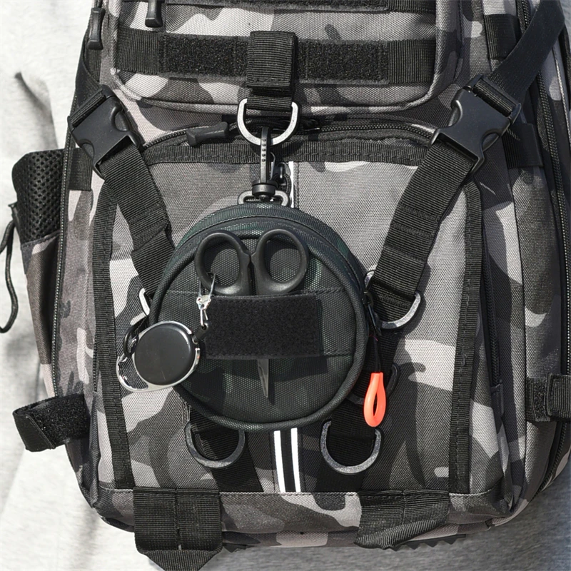 Bolsa táctica MOLLE de pesca – Organizador con soporte para alicates - imagen 4