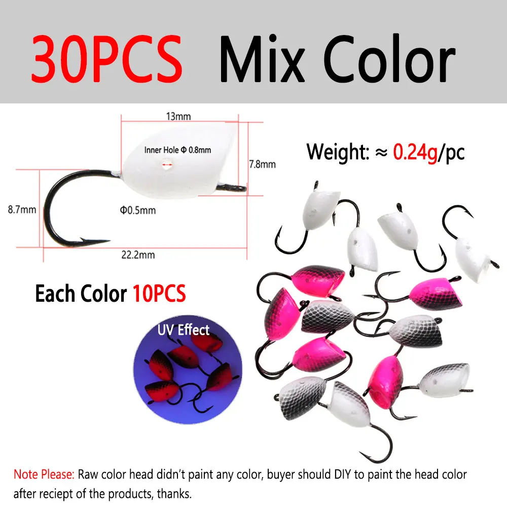 30PCS Mix Color