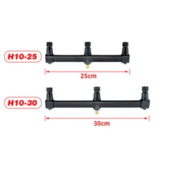 Buzz Bar Aluminum 3 Cañas – Soporte para Carp Fishing