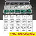 175Pcs NBR WVMQ FKM