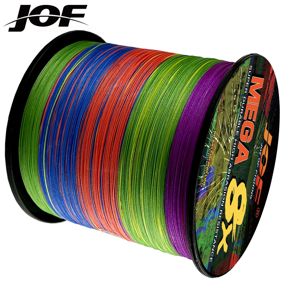 JOF-sedal de pesca de 8 hebras, multifilamento japonés de 300M, alambre duradero de 100% PE, aparejos de hilo tejido súper fuerte - imagen 2