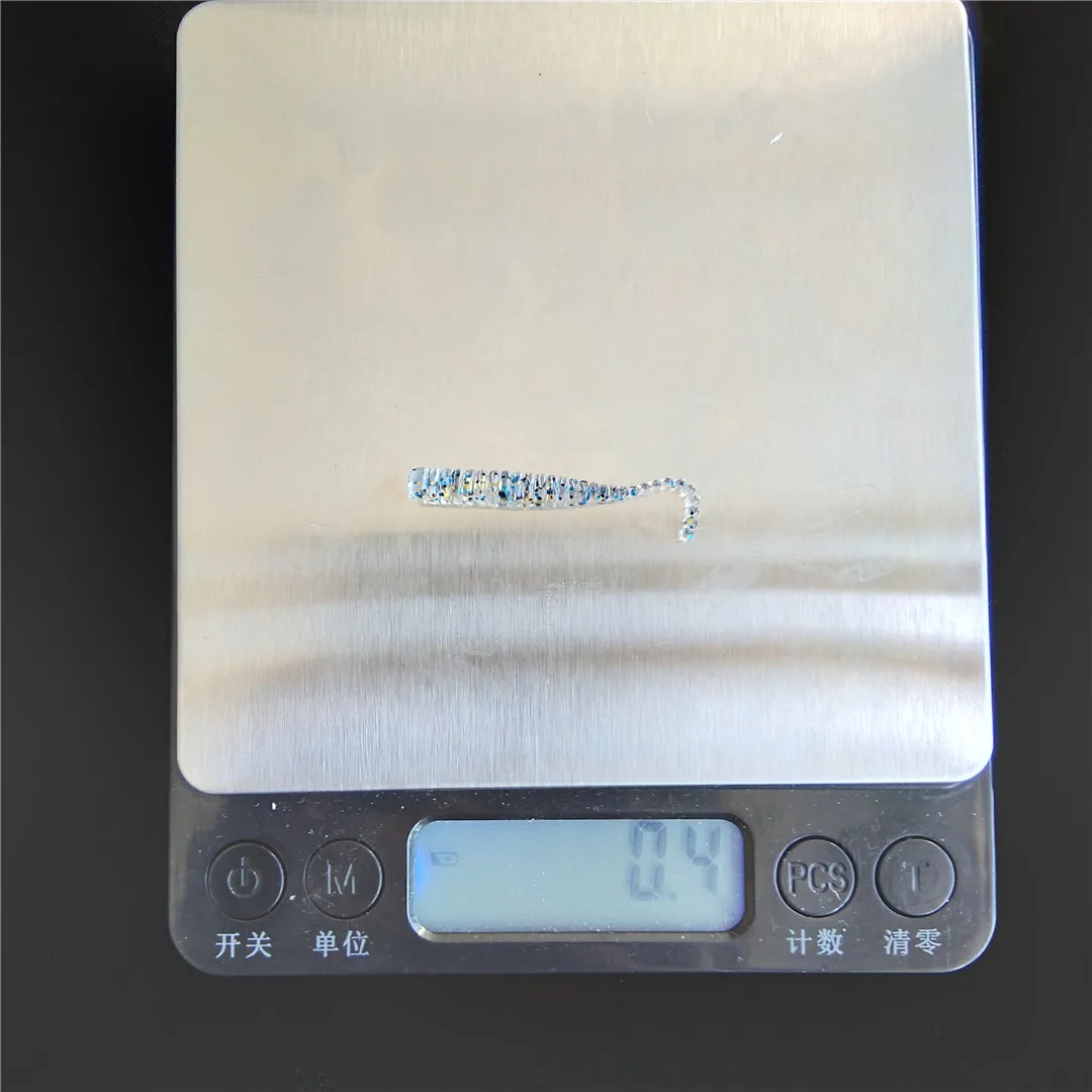 Swolfy 20 piezas 4cm 0,4g señuelo de pesca suave mini Rockfish Swimbaits Jig señuelo Wobber gusano cebo para gusano ultraligero AJING - imagen 5