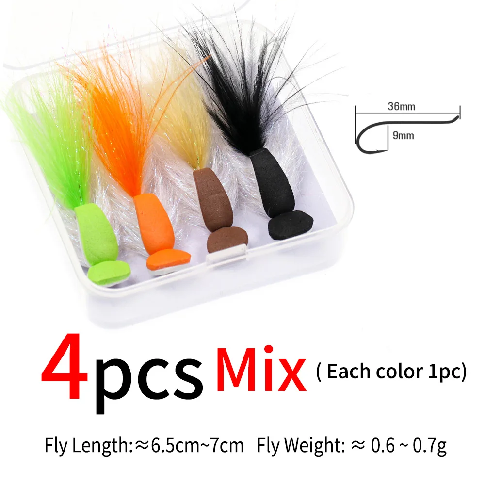 4pcs Mix Color