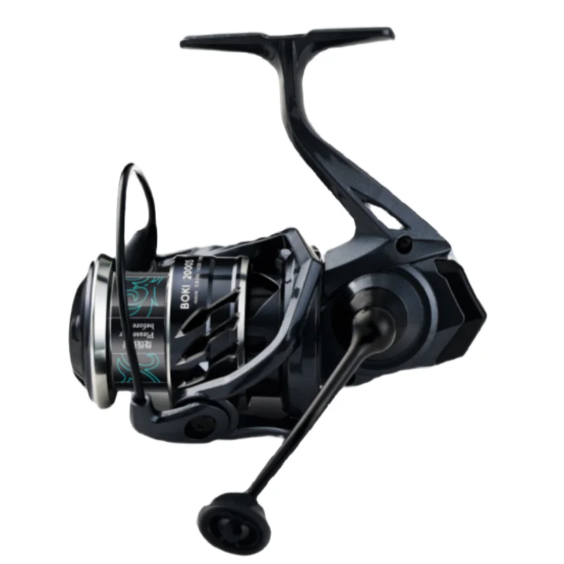 Pesca de lagarto BOKI PRO carrete gusano eje lento ocsilated sistema 360 °   Carrete giratorio de pesca en el mar con señuelo anticorrosión impermeable - imagen 5