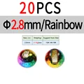 2.8mm 20pc Raibow