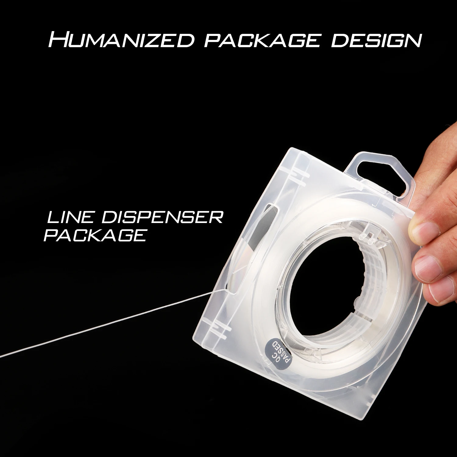 Sougayilang-línea de pesca de fibra de carbono, herramientas de pesca de carpa, líder, 80yds, 100%, Material japonés - imagen 4