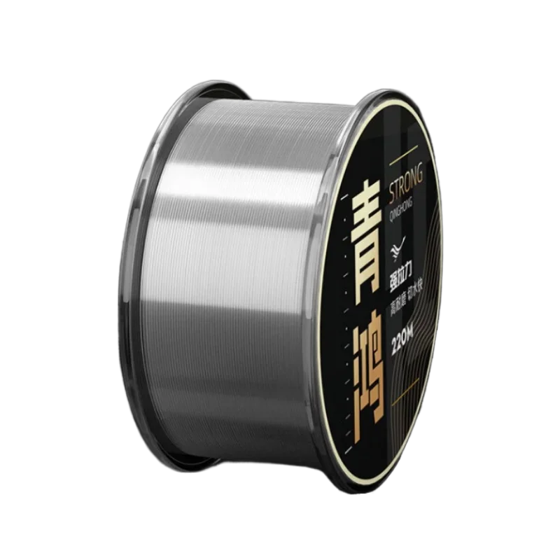 Línea de Pesca súper fuerte de 220m, línea principal de nailon, línea de señuelo suave resistente al desgaste, línea de Pesca de nailon antiflexión, Pesca de carpa - imagen 2
