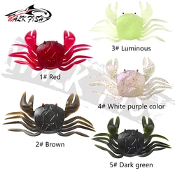 WALK FISH Cangrejo Biónico – Señuelo vinilo largo para pesca salada